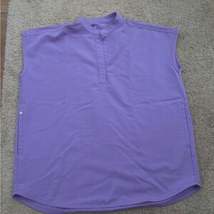 FIGS Rafaela scrub top lavender XXS